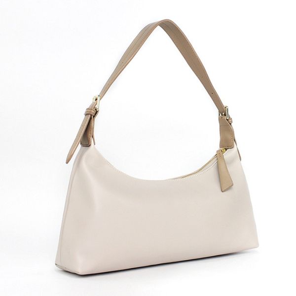 Bolsos de hombro para mujer a la moda, bolso de una sola dama, de cuero suave, pequeño y fresco para usar en primavera y verano, bolso informal personalizado