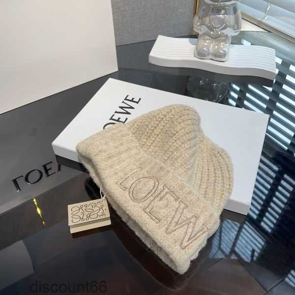 Chapeau tricoté en laine à la mode pour femmes, bonnet de styliste, chapeau chaud tissé en cachemire d'hiver pour hommes, cadeau d'anniversaire 4VQ32