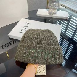 Mode wollen geweven hoed Lady Designer Beanie Cap Lowewe heren kasjmierwol Loewf gebreide Loewee Loewes Winter warm cadeau corteizs 4 IBID