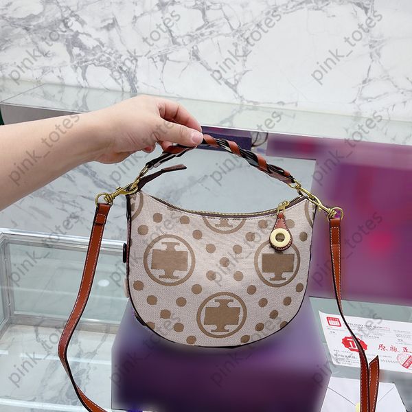 Mode tissé poignée sacs à main pour femmes Designer sacs de luxe anneau bas sac à bandoulière en cuir chaîne sac à main bandoulière sac à main demi-lune fourre-tout