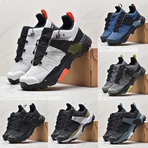 Moda X Ultra 4 GTX Zapatillas de senderismo Francia SLM zapatillas de deporte para hombre Lomon triple negro claro gris oscuro azul marino zapatillas bajas al aire libre top hombres zapatillas deportivas EUR 40-45