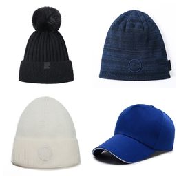 Mode Yoga Kleding Ontwerper Winter Gebreide Muts Wollen Muts Dames Grof Gebreid Dik Warm Kunstbont Pom Mutsen Hoeden Vrouwelijke Motorkap Beanie Caps Mode Accessoires