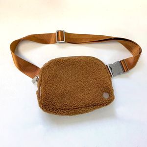 groothandel lulu overal teddybeer borstriem tas yoga sport 2023 nieuwe lululemens dames luxe designer schouder heuptasje draagbaar waterdicht heuptassen