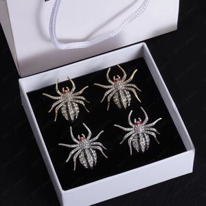 Mode zirkoon spider designer oorbellen voor vrouwen Valentijnsdag bruiloft bruid cadeau sieraden