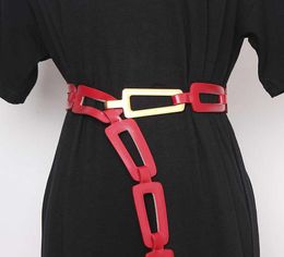 Fashion2020 Nieuw ontwerp Dubbele pu taille riem voor vrouwen wit rood zwart groot formaat verstelbare herfstjas jurk korset band 5903118