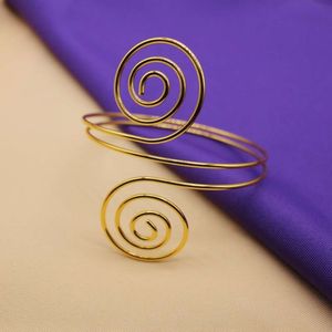 Bracelet de note créative à la mode et exagérée en spirale de spirale de notes