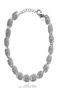Bracelets pour femme à la mode de luxe en argent Sterling 925 bijoux de mariage Bracelet et Bracelet h3545607803
