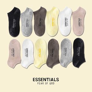 Modieuze merk Sokken ESS FG BOOT SOCKS Korte Sokken Minimalistische letters Trendy Sports Casual Socks Trendy Socks