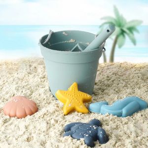 Cartoon Cartoon Childrens Beach Toys Summer Sand Digging Tools and Phells Water Games Outdoor Toys Sandbox Baby Products 240509