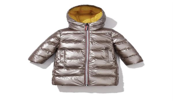 Vêtements de créateurs à la mode pour enfants Vêtements pour enfants Veste d'hiver pour enfants Argent Or Garçons Manteau à capuche Bébé Outwear Parka Girl3008296909