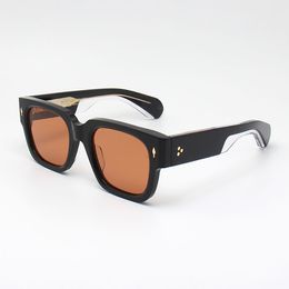 Lunettes de soleil de créateurs pour hommes à la mode, reprises faites à la main du tableau de travail, lunettes de soleil personnalisées, lunettes de vacances à la plage en plein air