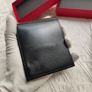 Nouveau produit hommes porte-carte série portefeuille de luxe marque de créateur portefeuille document de conduite en cuir animal mince porte-monnaie d'affaires coffret