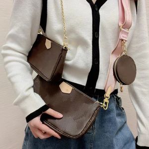 Modieuze multifunctionele drie-in-één schoudertas M44840 Handtas Crossbody Body Tas Purse Verstelbare afneembare schouderriem nieuwe stijl handtas