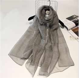 Modieuze nieuwe stijl zijden sjaal star dezelfde stijl zijden sjaal lucht sense kunst vintage zijde wol sjaal vrouw