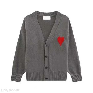 Modieuze Parijs Designer Heren Trui Amis De Coeur Macaron Liefde Jacquard Vest voor Mannen en Vrouwen Top 123 7bh6