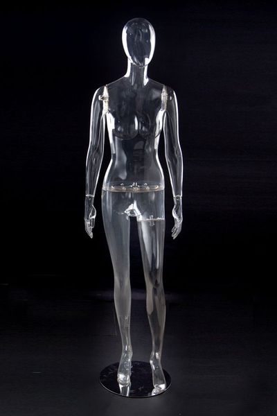 Mannequin féminin Transparent de Style à la mode, Mannequin complet du corps, offre spéciale