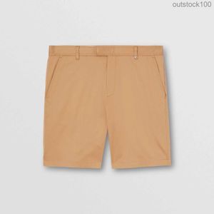 Modieuze unisex Buurberlyes merk shorts broek ingeblikte beroemde heren elastische katoen shorts senior merk casual zomer designer shorts