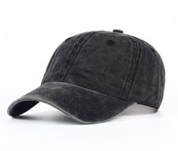FashionAdjuable Cappello in cotone berretto snapback berretti da baseball casquette all'aperto Moda lavaggio ad acqua Jeans cappello cappelli da sole hip hop5672680