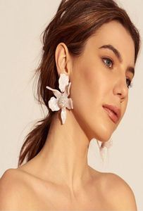 ModeMode européenne et américaine super fée grande marque exagérée sans trou d'oreille clip d'oreille femelle pétale de fleur fausse boucle d'oreille hol4967196