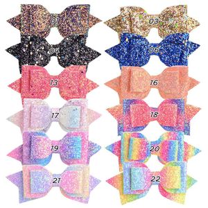 Fashions 12 Couleurs INS Enfants Filles Barrettes Arc Paillettes Pinces À Cheveux Boutique Épingles À Cheveux Bandeaux Chapeaux Enfants Filles Papillon Pinces À Cheveux