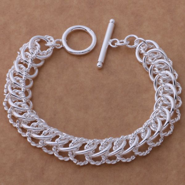 Fashions (bijoux fabricant) 925 Bracelets de liaison multiclasse en argent sterling bracelets de mode Bracelets