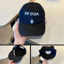 Orgullo Fashions Designer de lujo Tap de béisbol 2024 Sitio web oficial del mismo estilo 1: 1 Hat clásico bordado P LOGO LOGO SUM HAT para hombres y mujeres