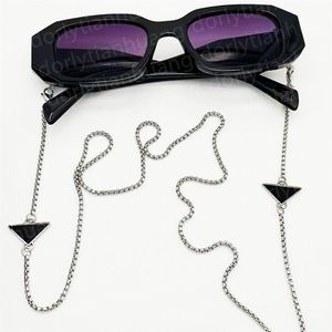 Chaîne de lunettes en acier inoxydable à la mode ne se décolore pas, support de lunettes, sangle de casque, masques anti-perte, bracelets de chaîne Desi245C