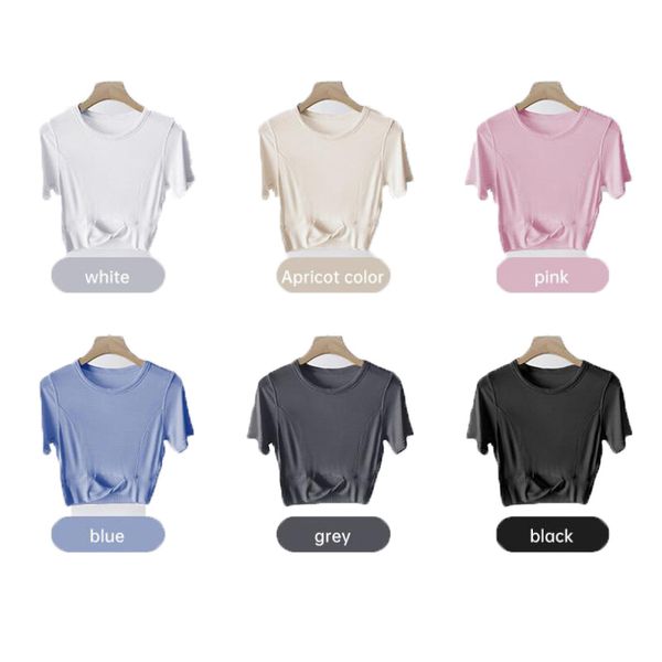 Fashions Tech T-shirt de sport pour femme Yoga Wear Swiftlys Short pour femme T-shirt à manches courtes T-shirt évacuant l'humidité