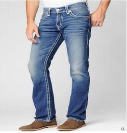Pantalones de FashionStraightleg 18SS Nuevos jeans elásticos verdaderos Robin Rock Revival Jeans Studs Crystal Pants de mezclilla de mezclilla M606144668