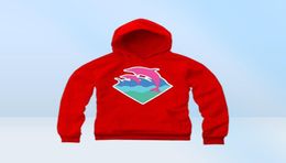 Fashionter hommes mode vêtements rose dauphin sweat à capuche pull pour hommes Hiphop vêtements de sport entier M4XL4059799
