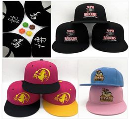 Fashionwhole Hip Hop Caps Snapback Custom Logoletter Flat Brim Hip Hop Unisexe Hat de baseball Taille 5647520