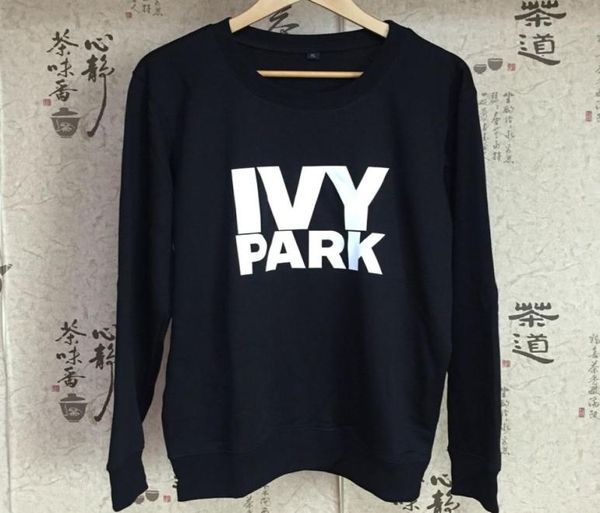 FashionWholeSXXL Beyonce Ivy Park carta sudaderas con capucha chándal moletom sudadera polerones mujer jogging femme con capucha negro whi9392782