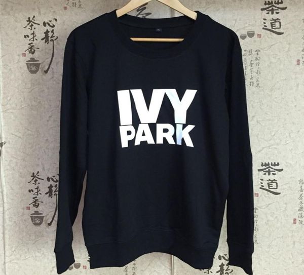 FashionWholeSXXL Beyonce Ivy Park carta sudaderas con capucha chándal moletom sudadera polerones mujer jogging femme con capucha negro whi1309435