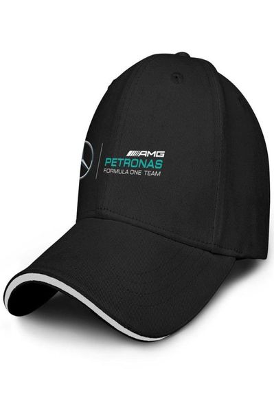 Fashionwomens Mens Washed Cap Hat Plain Adjustable Mercedes AMG Petrons Logo Punkcotton Snapback Chapeaux d'été Caps militaires B3628741