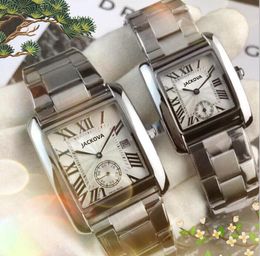 Fashoin marca hombres y mujeres relojes correa de acero inoxidable reloj diseñador de alta calidad mejor regalo Hip Hop Iced Out Movimiento de cuarzo Amantes Reloj de pulsera Regalos