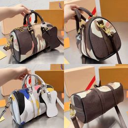 Fashoin Designer handtassen Plunjezakken crossbody tas luxe tas hoge kwaliteit dames mini kussen schoudertas dames handtas klassieke bruine bloem crossbody reistas