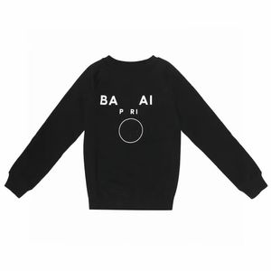 Fasion Kids Designer Pullaires Kid Sweater Girls Boys Sweatshirts blanc noir gris lettre confortable Vêtements bébé Top Luxury Spring automne Parenting