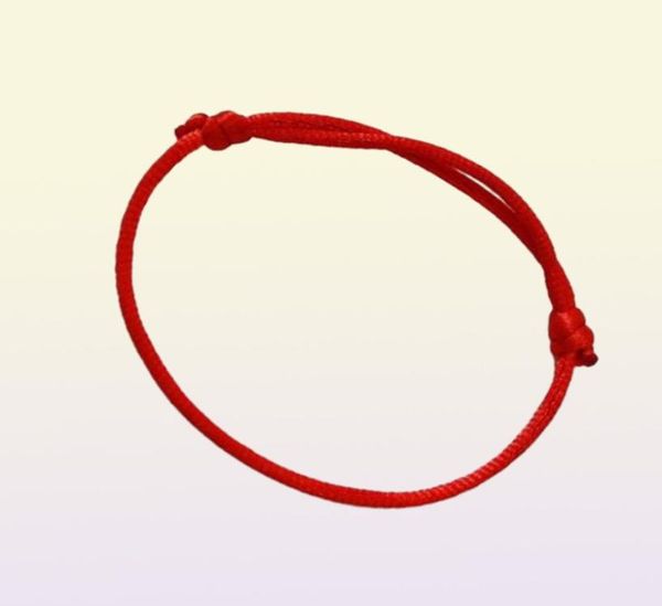 Rapide 100 pcslot KABBALAH fait à la main rouge chaîne Bracelet mauvais œil bijoux Kabala bonne chance Bracelet Protection 106983196