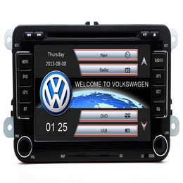 Snelle 2Din RS510 VW Auto DVD Ingebouwde GPS Navigatie Bluetooth MP3 MP4 1080P spelen voor Volkswagen GOLF 5 6296S