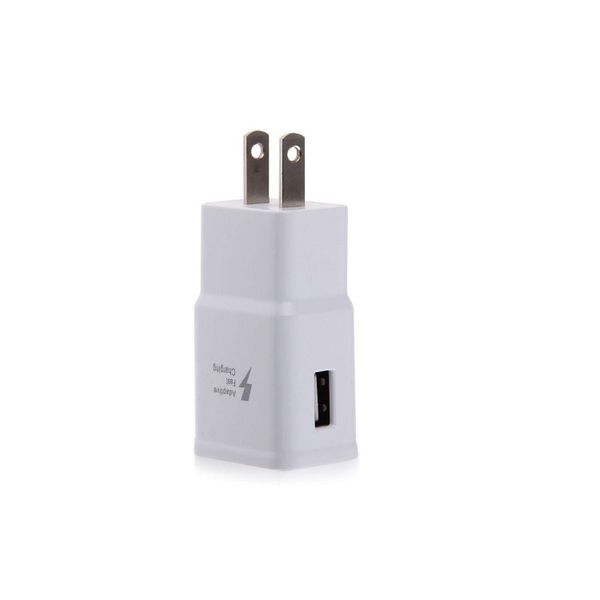 Chargeur mural adaptatif rapide 5V 2A adaptateur secteur USB pour iPhone samsung xiaomi lg toutes sortes de téléphones portables yy28