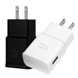Snelle Adaptive Wall Charger 5 V 2A USB Wall Charger Power Adapter voor Samsung Galaxy S6 S8 S10 Note 10 HTC Android Phone MP3