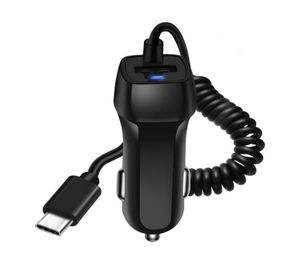 Chargeur de voiture rapide avec câble USB, adaptateur de chargeur de téléphone portable pour Samsung S10 Xiaomi, câbles Micro USB Type C, charge rapide pour téléphone portable9577736