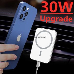 Snelle oplaad 30W Qi Magnetic Wireless Car Charger voor iPhone 12 13 Mini Pro 12Pro Max Charging Chargers Telefoon Mount Holder