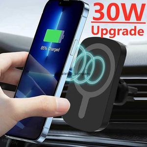 Snelle lading 30W Wireless Car Charger voor iPhone 13 12 Pro Max Mini Qi Laad Station Stand