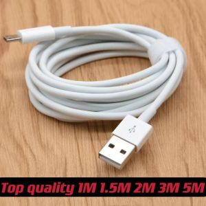 Snelle oplader USB-C 1M 1,5 m 2m 3m 5m High Speed ​​Type-C Micro USB-kabels voor Samsung Huawei Xiaomi Galaxy S8 S9 S10 Opmerking 9 Universele gegevens