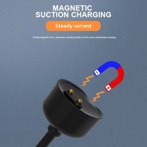 Snel oplaadkabel magnetische USB -kabeltype magnetlader Gegevenslaadkabel Mobiele telefoon USB -snoer voor Xiaomi Mi Band 5/6 Redmi