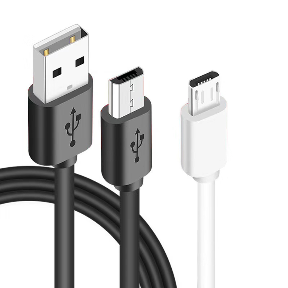 Hızlı Şarj Cep Telefonu Kabloları Mikro USB Kordonları Tip C 2A Senkronizasyon Verileri 1m 2m 3m 1.5m Şarj