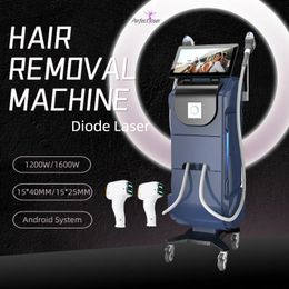 Dispositivo permanente da redução do cabelo da máquina do rejuvenescimento da pele do instrumento 808nm da remoção do cabelo do laser do diodo refrigerando rápido