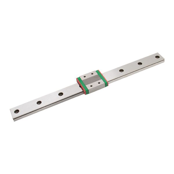 Entrega rápida 2PC Guía lineal de riel lineal Mini Rails MGN15 MGW15 100-1500 mm +4pc MGN15H/MGW15H Carrios para piezas CNC