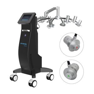 Livraison rapide 8D lipo laser amincissant la machine de forme de corps 532 635 nm traitement non invasif de lumière verte rouge